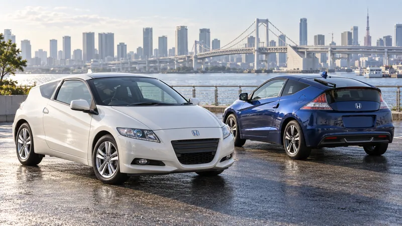 Honda CR-Z ZF1 и ZF2