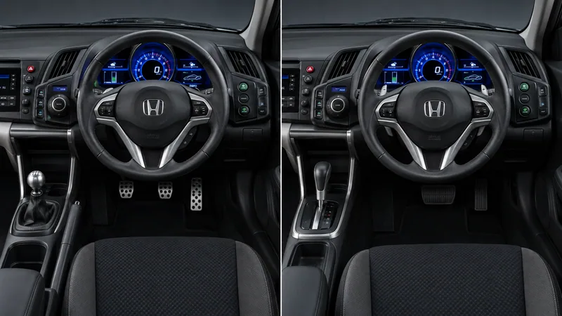 Honda CR-Z с 6MT и CVT
