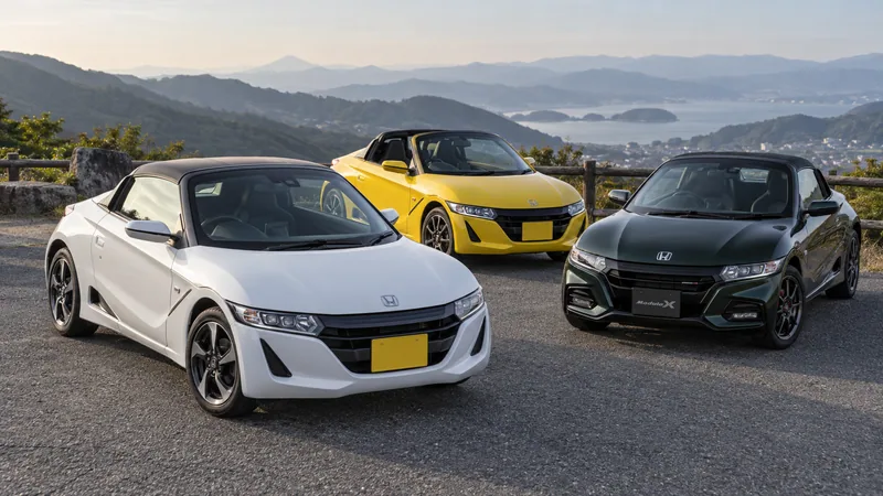Honda S660 alpha, beta и Modulo X Version Z