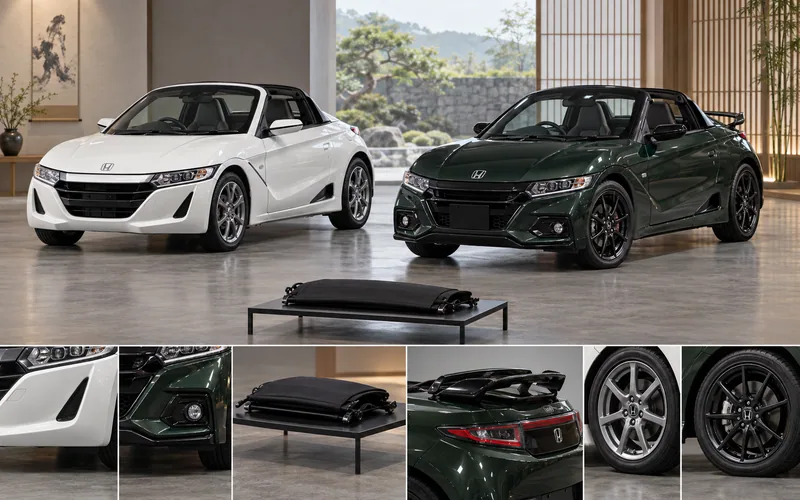 Honda S660 alpha и Modulo X Version Z со съёмной крышей