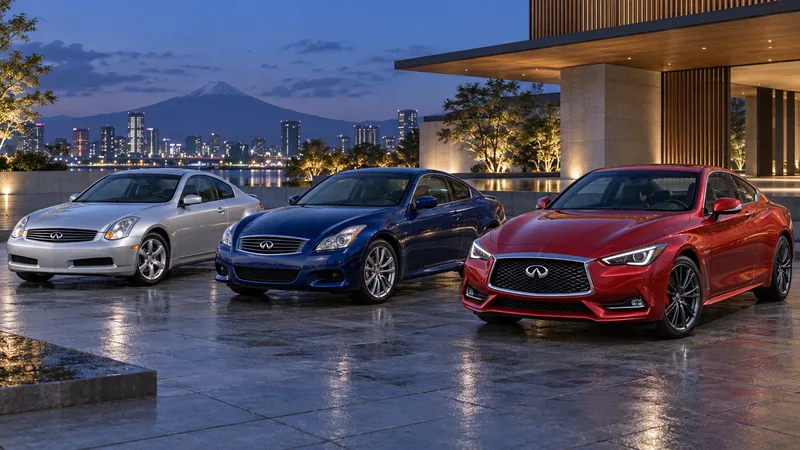 Infiniti G35 Coupe, G37 Coupe и Q60