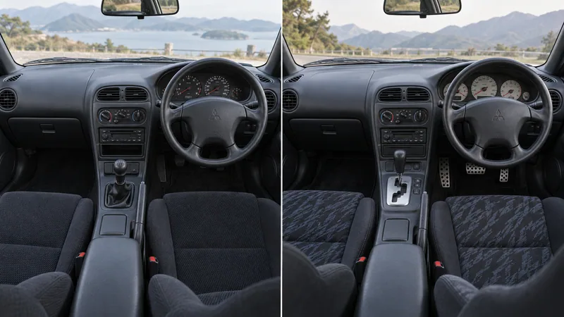 Салоны Mitsubishi FTO с механикой и INVECS-II