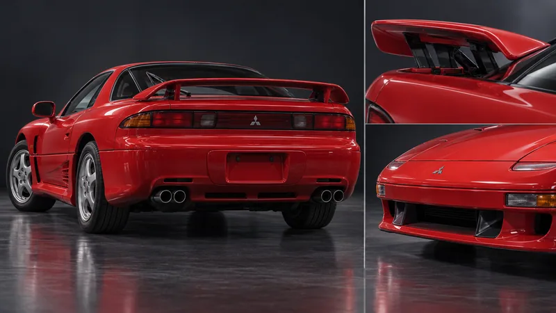 Задний спойлер и передняя аэродинамика Mitsubishi GTO