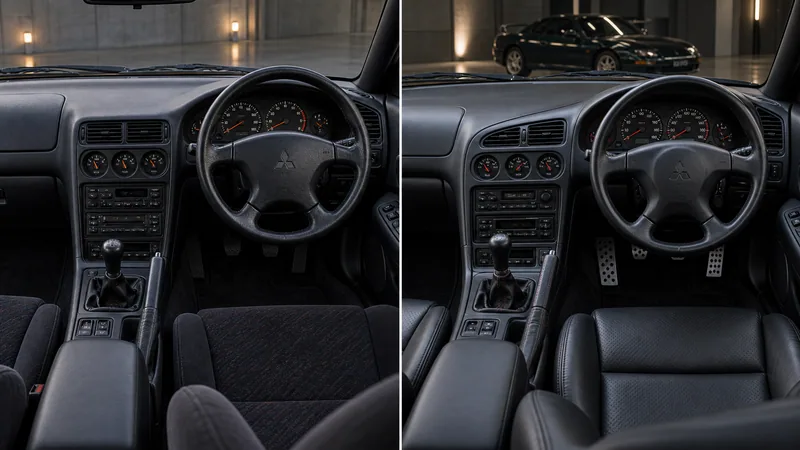 Салоны Mitsubishi GTO разных лет