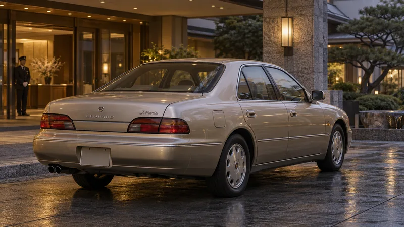 Nissan Leopard J. Ferie JPY32 сзади