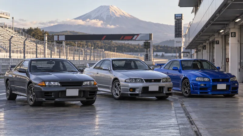 Nissan Skyline GT-R BNR32, BCNR33 и BNR34
