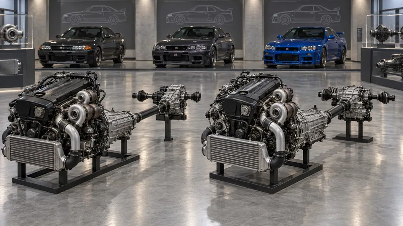RB26DETT и трансмиссии Nissan Skyline GT-R