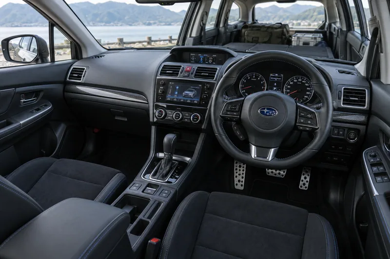 Праворульный салон Subaru Levorg VM GT-S