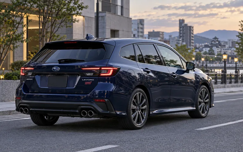 Subaru Levorg VN STI Sport R, вид сзади