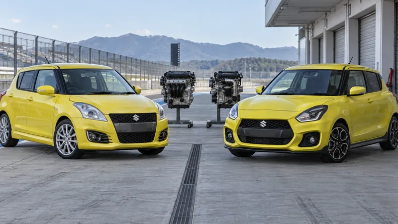 Suzuki Swift Sport ZC32S и ZC33S с атмосферным и турбированным двигателями