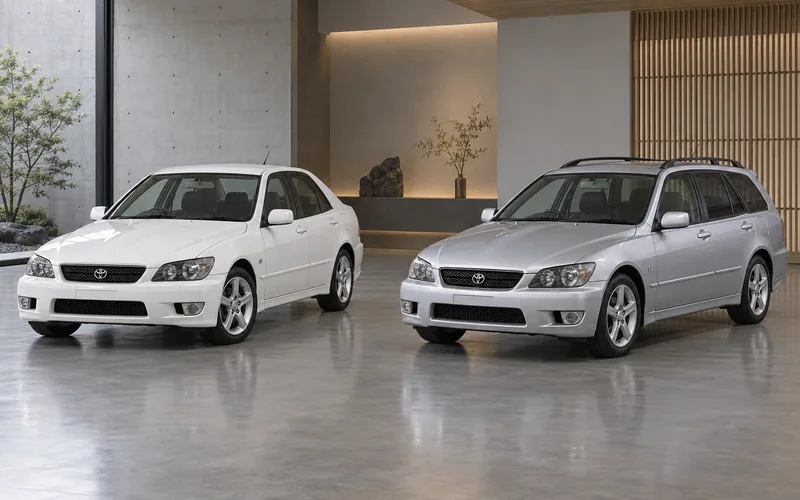 Toyota Altezza RS200 sedan и Altezza Gita wagon