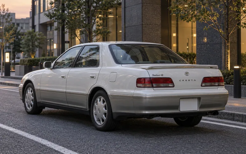 Toyota Cresta X100 Roulant G, вид сзади
