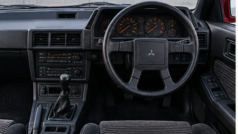 Праворульный салон Mitsubishi Starion