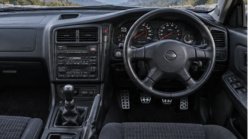 Праворульный салон Nissan Stagea 260RS