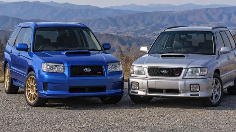 Версии Subaru Forester STI