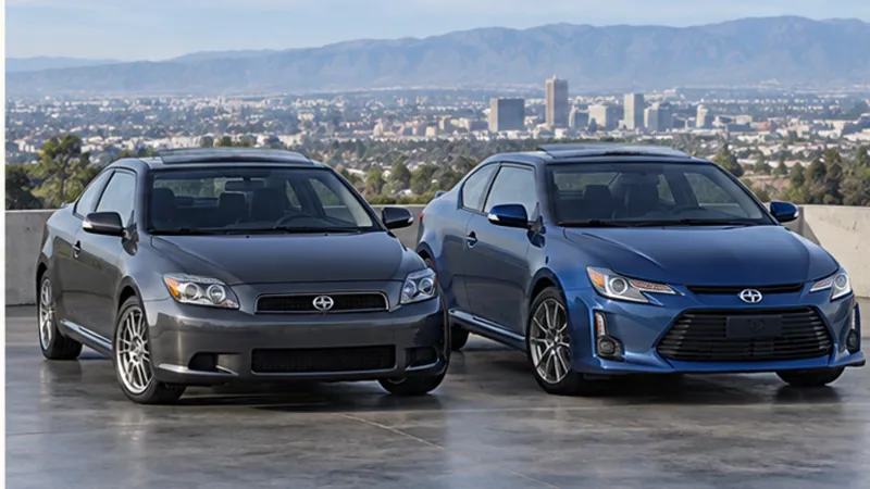 Два поколения Scion tC