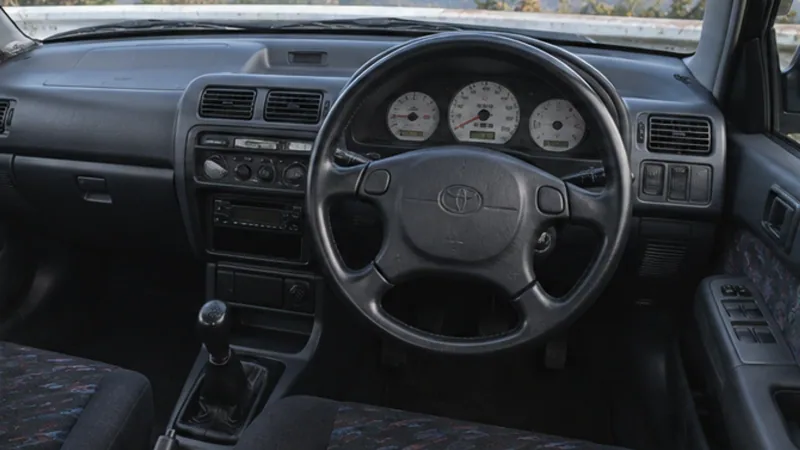 Салон Toyota Starlet GT / Glanza