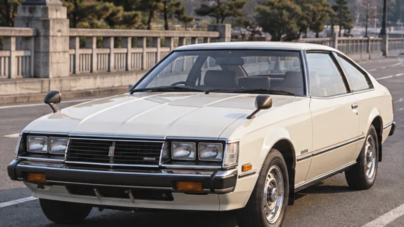 Белая Toyota Celica XX 2600G A40