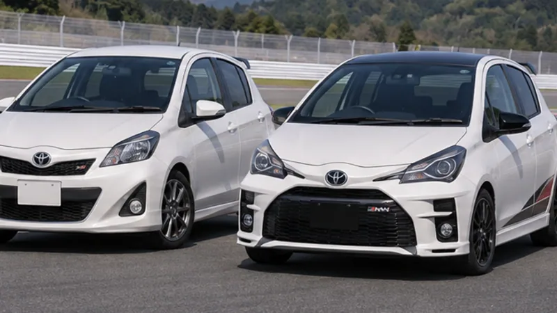 Версии Toyota Vitz / Yaris RS