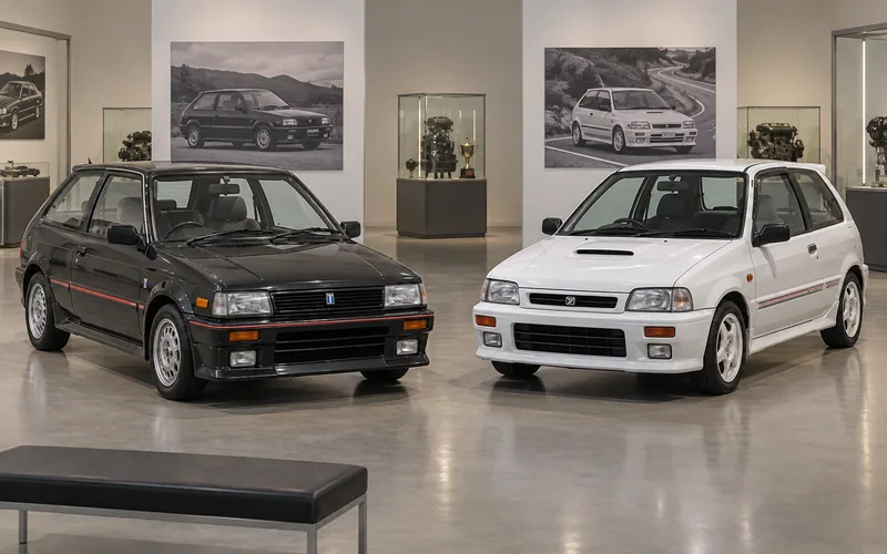 Daihatsu Charade GTti и De Tomaso
