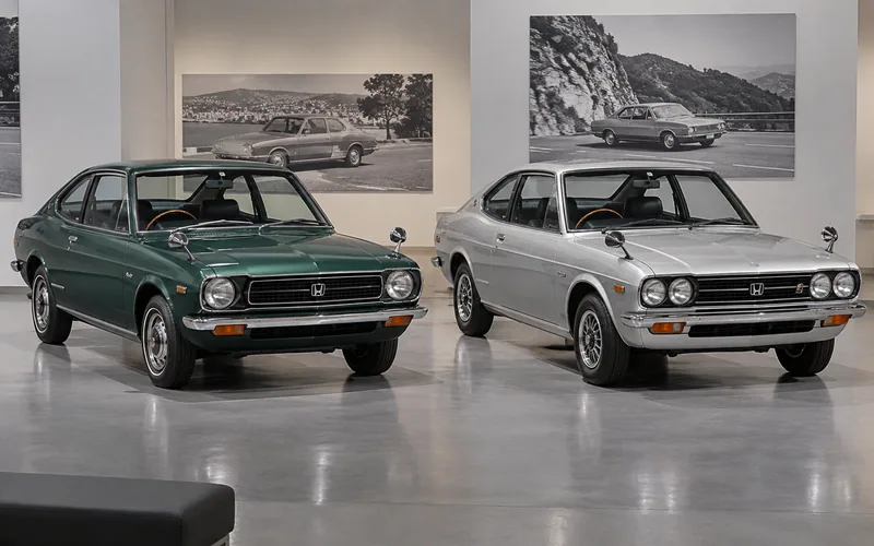 Honda 1300 Coupe 7 и Coupe 9