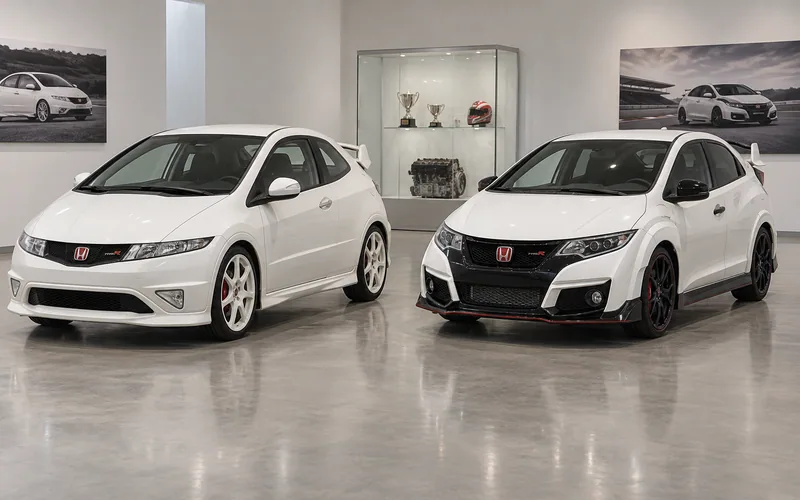 Honda Civic Type R FK2 в разных цветах