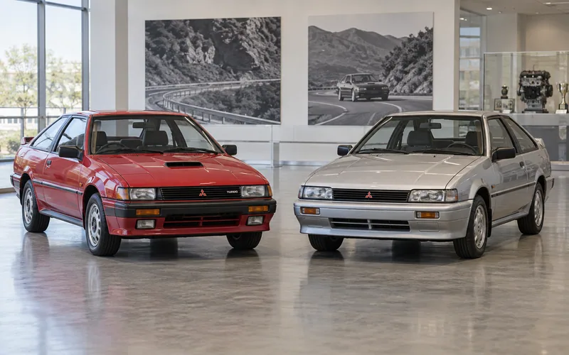 Ранний и поздний Mitsubishi Cordia