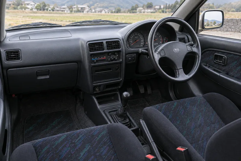 Салон Subaru Vivio RX-R