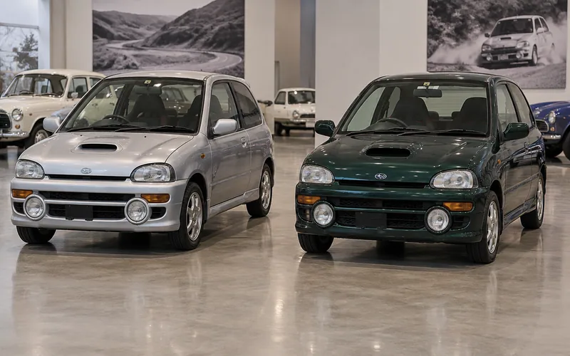 Subaru Vivio RX-R переднеприводной и полноприводной версий