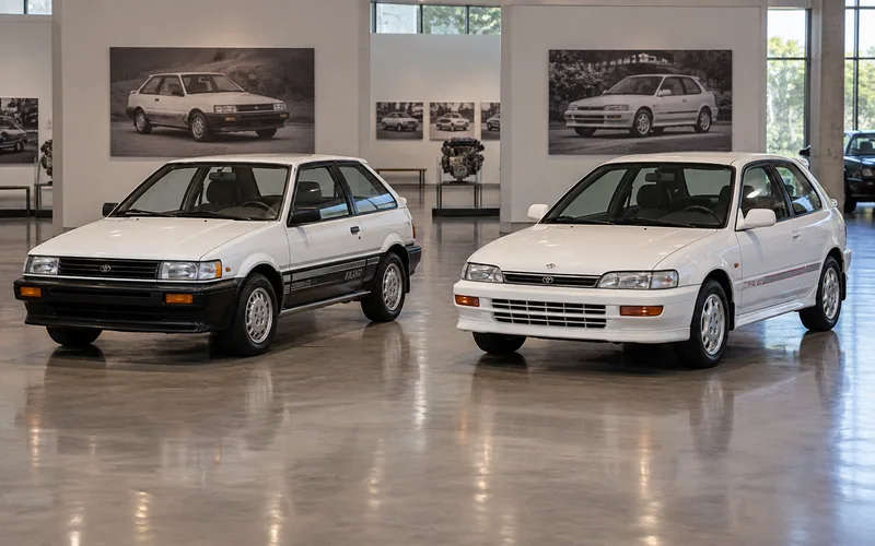 Toyota Corolla FX GT AE82 и AE92