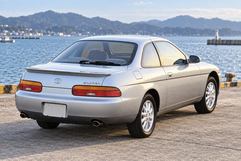 Soarer Z30 с заднего ракурса. Иллюстрация; оснащение конкретного автомобиля проверяют по его заводской комплектации.